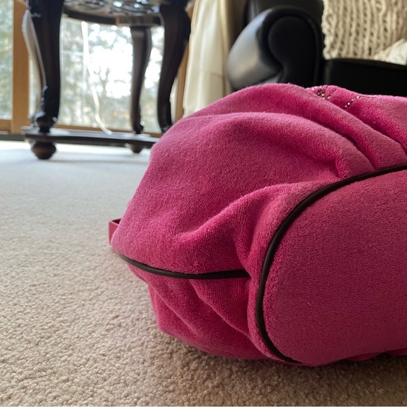 Vintage Juicy Couture Pink Velour Bag - Picture 6 of 16